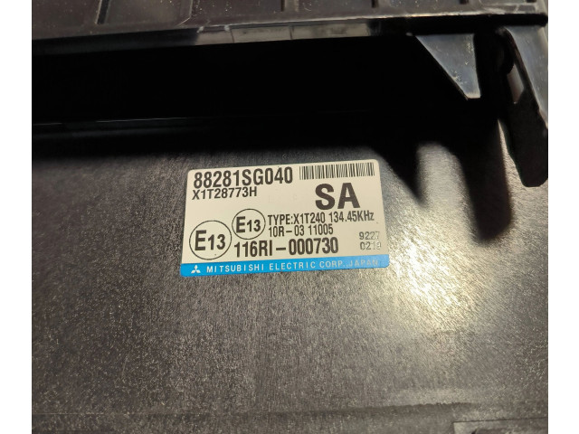 Блок комфорта 88281SG040, X1T28773H   Subaru Forester SJ   