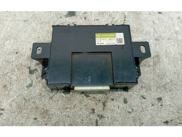 Блок управления климат-контролем 1776006812, 72343AG060   Subaru Outback