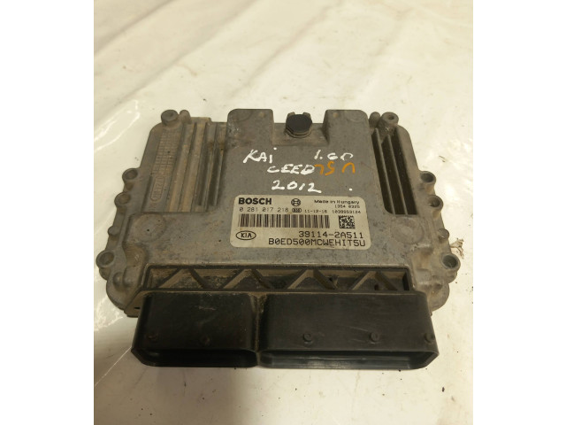 Блок управления двигателя 0281017218, 391142A511 KIA Ceed