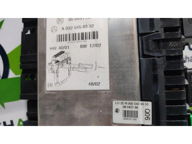 Pojistková skříňka A0325458332 Mercede-Benz S W220