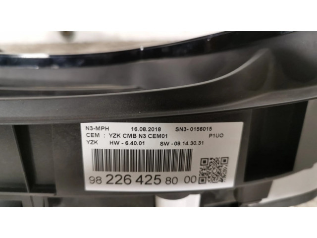 Přístrojová deska Opel Grandland X 2019 9822642580, 769167680U