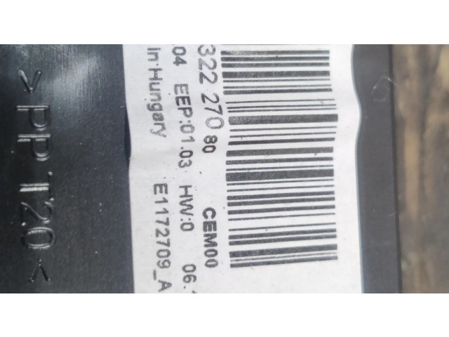 Блок управления климат-контролем 9832227080 Citroen DS7 Crossback