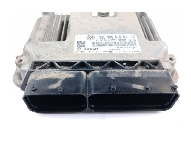Блок управления двигателя 03L906018QJ Skoda Yeti (5L)