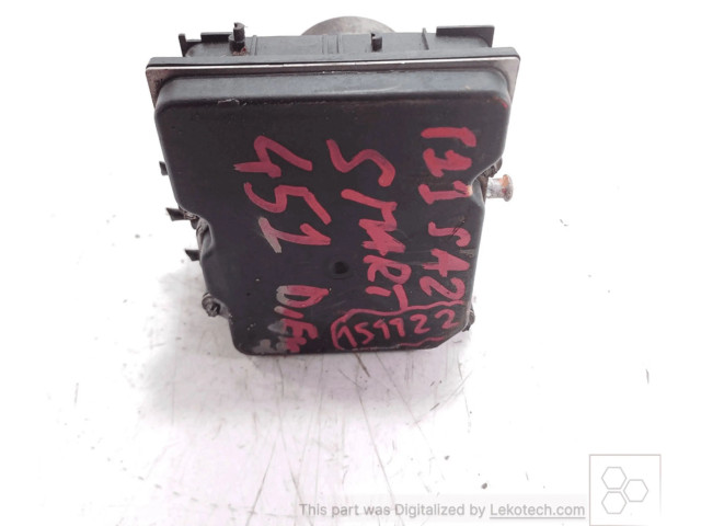 Блок АБС A4514201475, BOSCH Smart ForTwo II 2007 - 2016 года