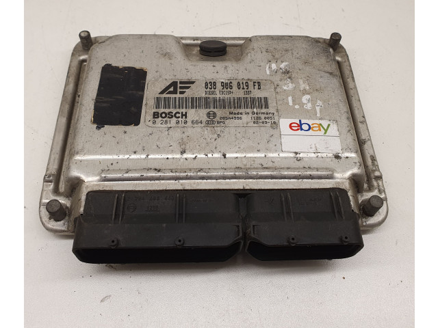Řídící jednotka 038906019FB, 0281010664 Audi A6 S6 C5 4B 2000