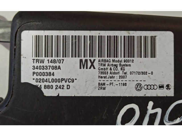 Подушка безопасности в сиденье 34033708A Volkswagen Jetta V