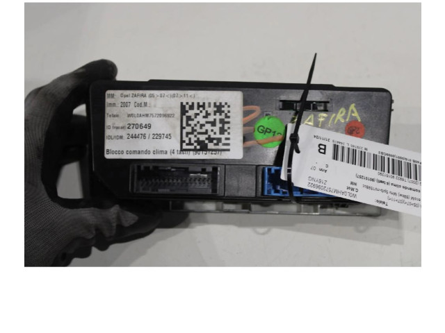 Řídící jednotka 90151257 Opel Zafira B 2008