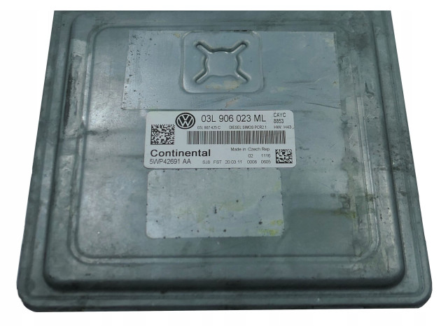 Блок управления двигателя 03L906023ML, 5WP42691AA Volkswagen Jetta VI