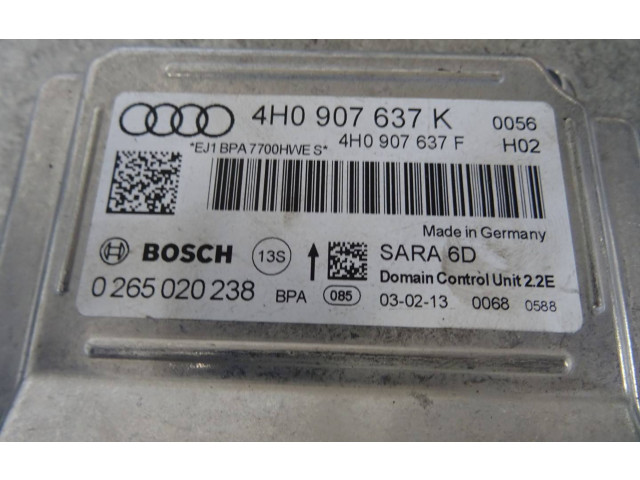 Блок АБС 4H0907637K, 4H0 907 637 K Audi A8 S8 D4 4H 2010 - 2016 года