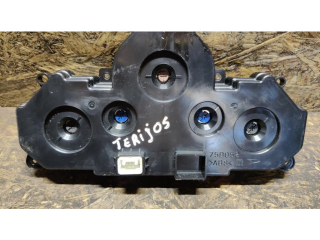 Блок управления климат-контролем 75D052 Daihatsu Terios
