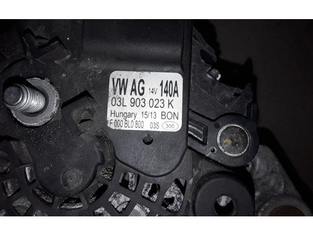 Генератор 03L903023K   Audi A3 S3 8P      