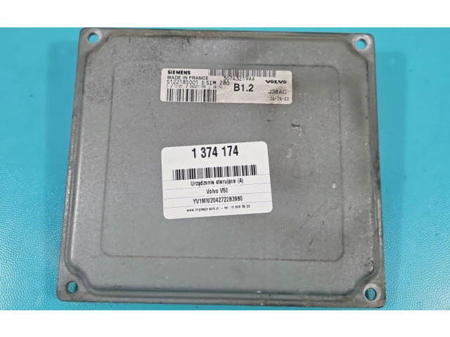 Блок управления двигателем Блок управления S122185001D, IMPRK1374174 Volvo V50