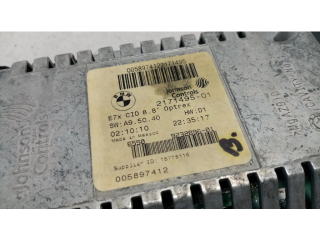 Дисплей 9232896, 65509232896 BMW X5 E70