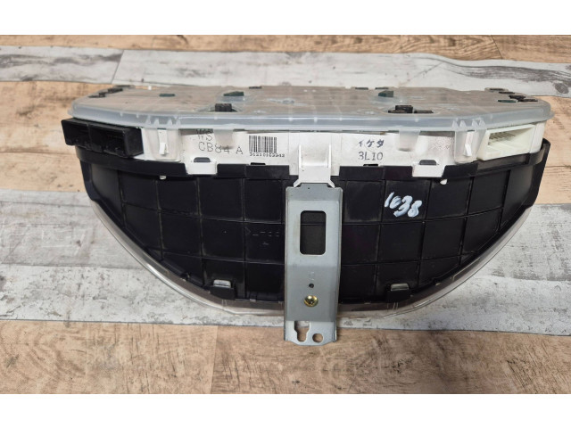 Панель приборов    Mazda Premacy       