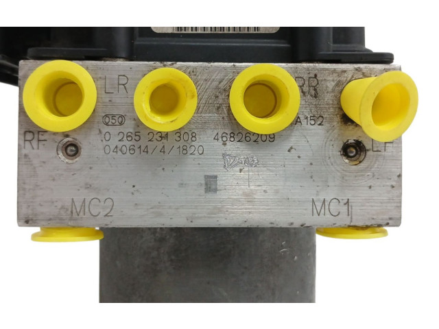 Блок АБС 46826209, 0265231308 Fiat Idea - года