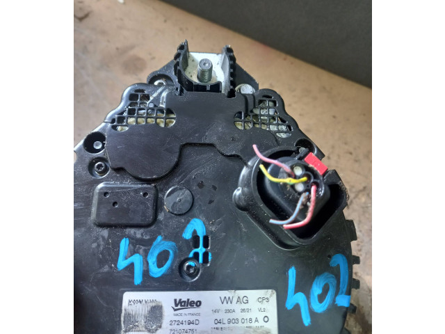 Генератор 04L903018A, 2724194   Audi A6 S6 C8 4K      