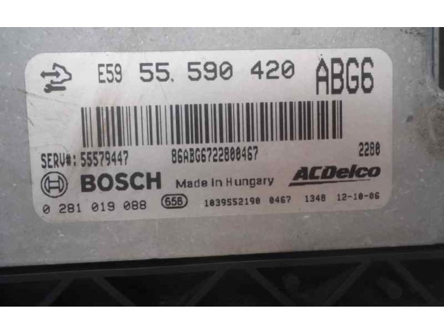 Řídící jednotka 0281019088 Opel Zafira C 2013
