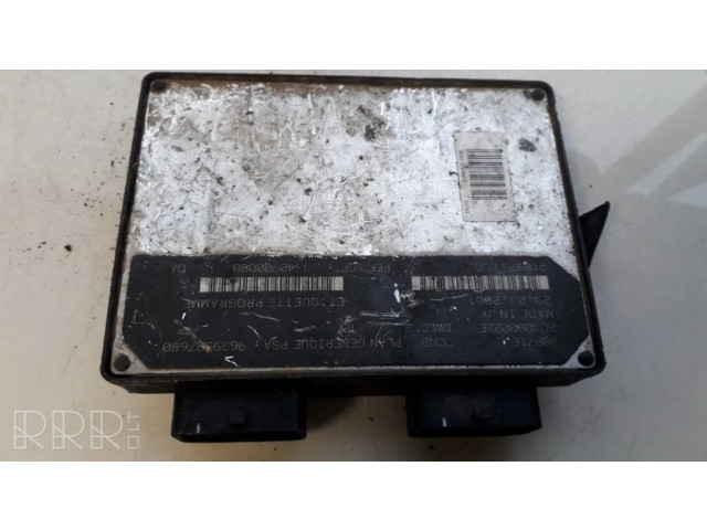 Блок управления двигателя 9639587680, 9640900080   Peugeot 206