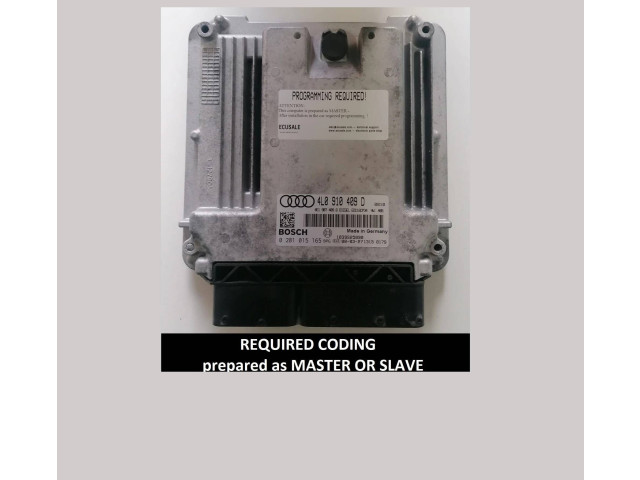 Řídící jednotka 4L0910409D, 0281015165   Audi Q7 4L 2008