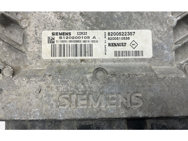 Комплект блоков управления S120200105A, 8200522357 Renault Clio III