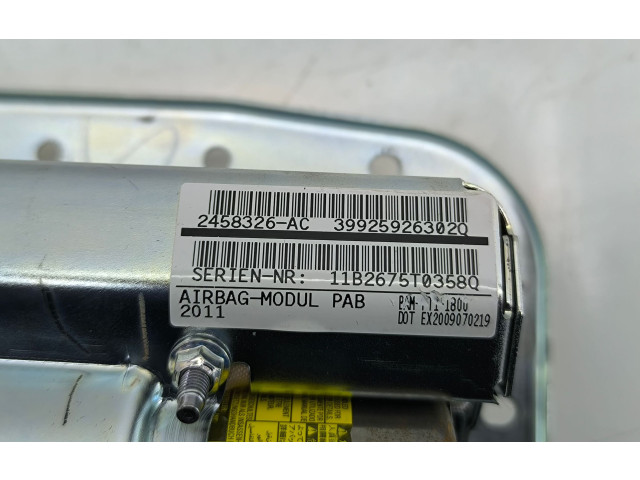 Подушка безопасности пассажира 9259263, 2458326AC BMW X3 F25