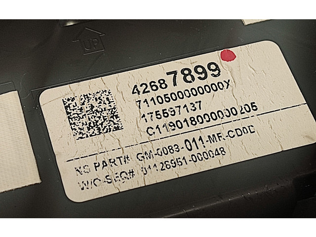 Панель приборов 42687899, 175507137   Buick Encore I       
