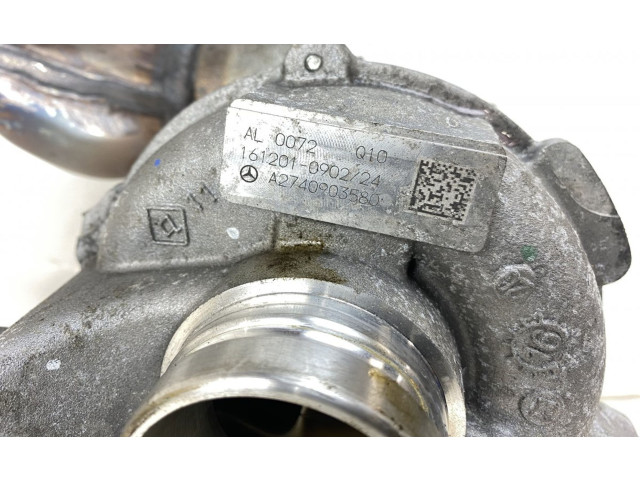 Turbodmychadlo Турбина A2740903300, A2740903580 Mercedes-Benz C AMG W205 M 274.920