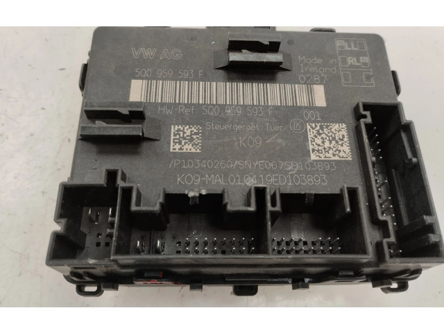 Блок комфорта 5Q0959593F Audi A3 S3 8V