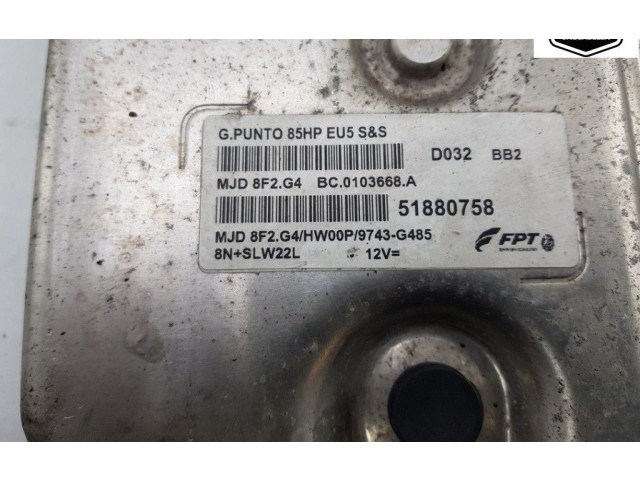 Řídící jednotka 51880758, 51880758   Fiat Punto (199) 2011