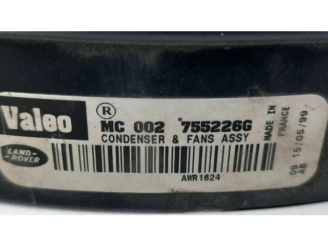 Вентилятор радиатора 755226G, MC002 Land Rover Range Rover P38A 4.6