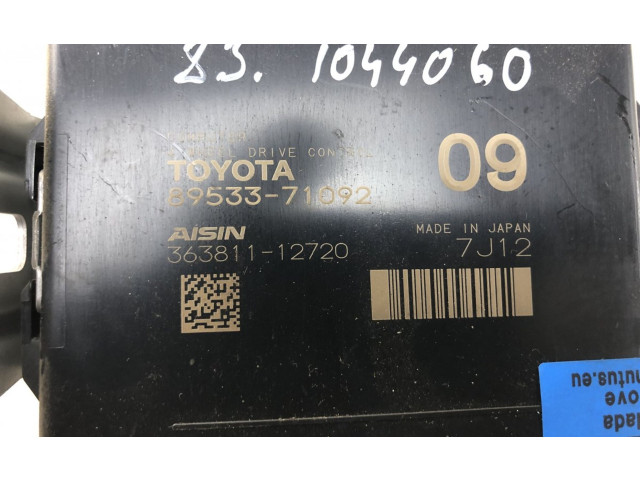 Блок управления редуктора коробки передач (раздатки) 36381112720, 8953371092   Toyota Hilux VIII