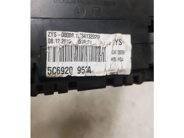 Панель приборов 5C6920953A Volkswagen Jetta VI