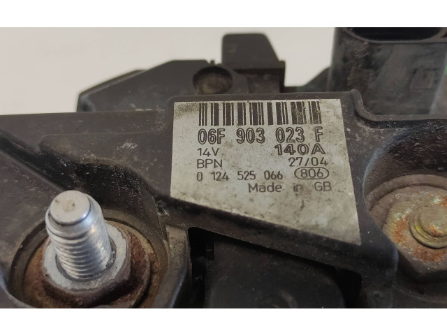 Генератор 06F903023F, 0124525066   Volkswagen Touran I      