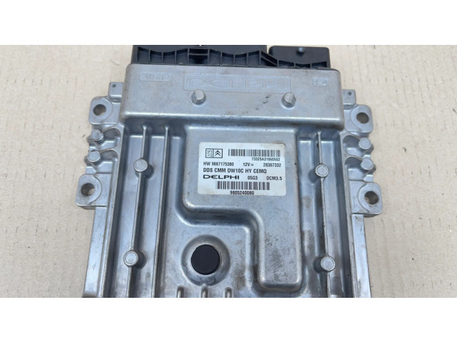 Řídící jednotka 9805240080, 9667175380 Peugeot 508 2013