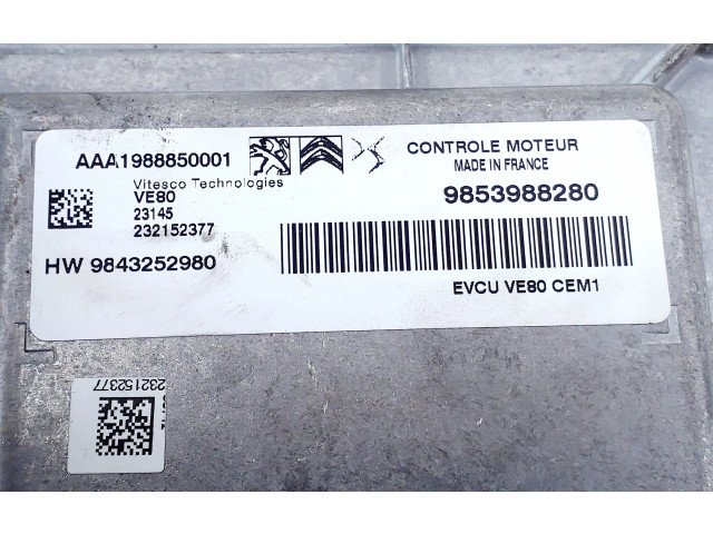 Řídící jednotka 9853988280 Opel Mokka B 2023