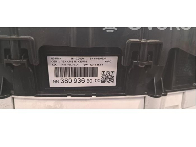 Панель приборов 9838093680   Toyota ProAce City       