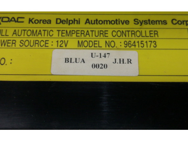 Модуль блока управления кондиционером 96415173 Chevrolet Tacuma