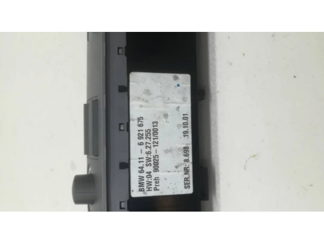 Блок управления климат-контролем 64116921675   BMW 7 E65 E66