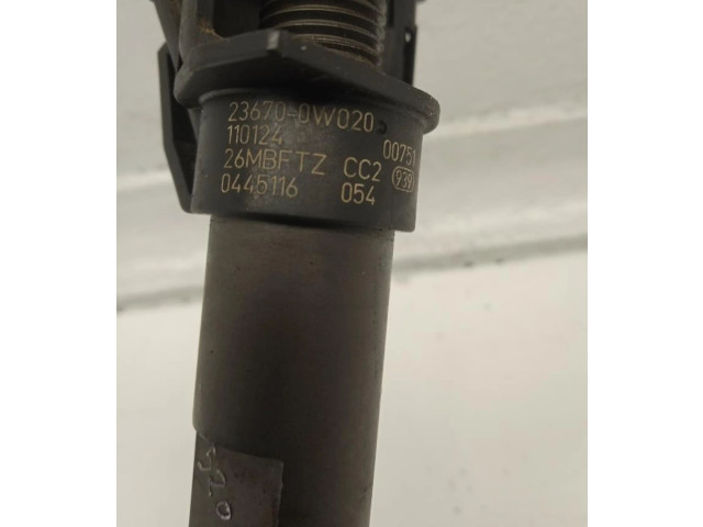 Vstřikovač 236700W020, 236700W020 Toyota Yaris