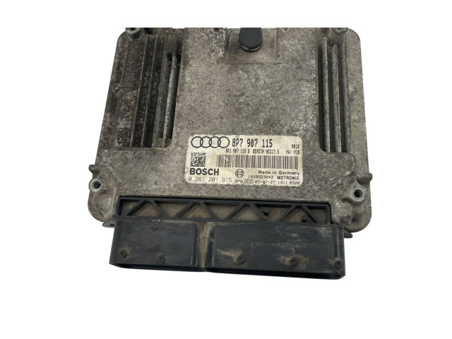 Блок управления двигателя 8P7907115, 8P1907115B Audi A3 S3 A3 Sportback 8P