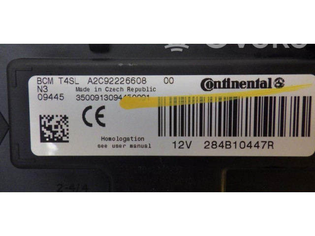 Блок комфорта 284B10447R Dacia Sandero II