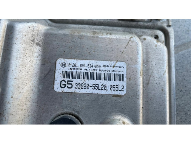 Řídící jednotka 3392055L20, 0261S04534 Suzuki SX4 2009