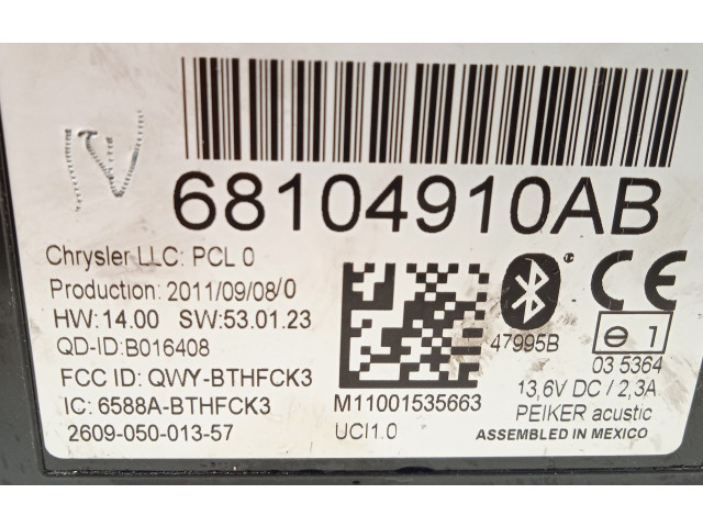 Блок управления 68104910AB, K68104910AB Jeep Grand Cherokee