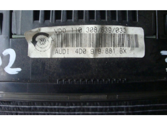 Панель приборов 4D0919881BX Audi A8 S8 D2 4D