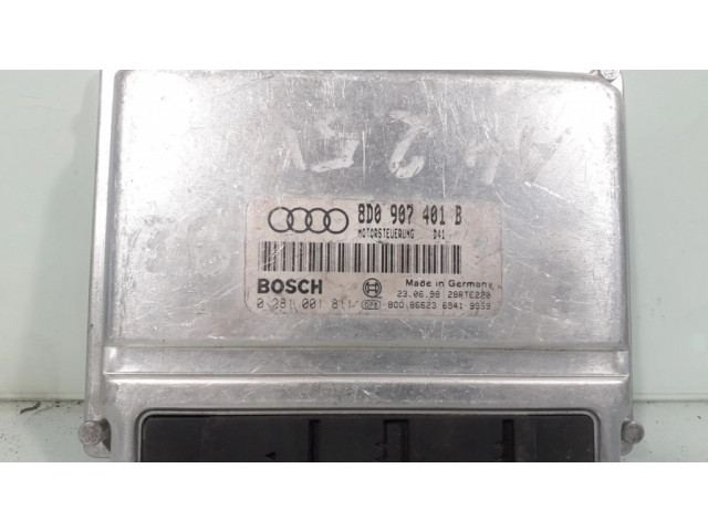 Řídící jednotka 8D0907401B, 0281001811 Audi A4 S4 B5 8D 2000