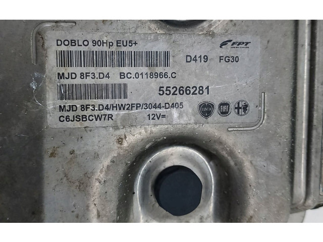 Блок управления двигателем Блок управления 55266281 Opel Combo D