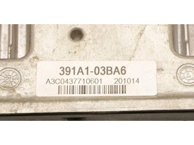 Блок управления двигателя 391A1-03BA6, 3911003BA6   KIA Ceed