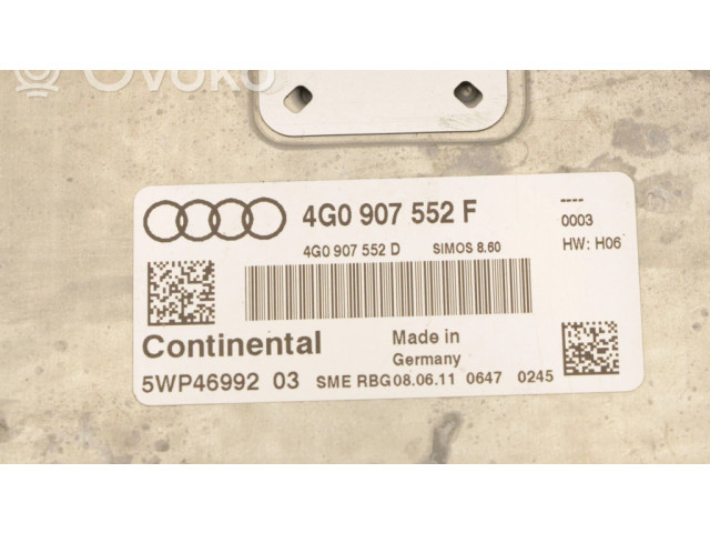 Řídící jednotka 4G0907552F, 5WP4699203 Audi RS5 2011