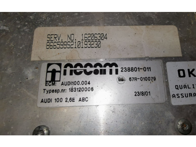 Řídící jednotka 16206304 Audi 100 S4 C4 1992