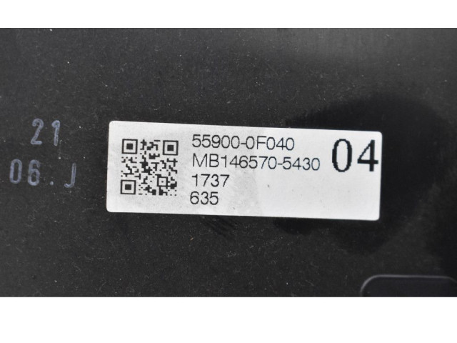 Блок управления климат-контролем 55900-0F040, 55900-0F040 Toyota Corolla Verso E121